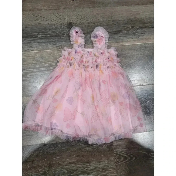 Disney Minnie Mouse Baby Girl Bow Dress‎ size 18 month #r - Picture 1 of 3